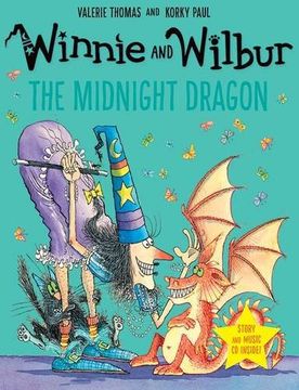 portada Winnie and Wilbur: The Midnight Dragon With Audio cd (Winnie and Wilbur Picture Books) (in English)