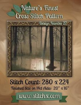 portada Nature's Finest Cross Stitch Pattern: Design Number 27 (en Inglés)