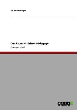 portada Der Raum als dritter Pädagoge (German Edition)