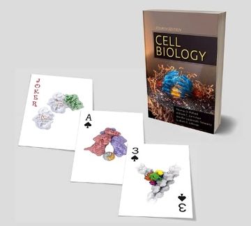 portada Cell Biology Playing Cards: Cell Biology Playing Cards: Art Card Deck (Single Pack) (en Inglés)