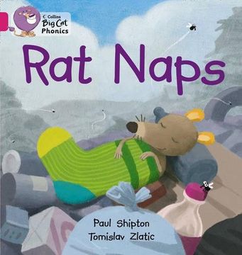 portada Rat Naps - Pink Band 1b - big cat Phonics (en Inglés)