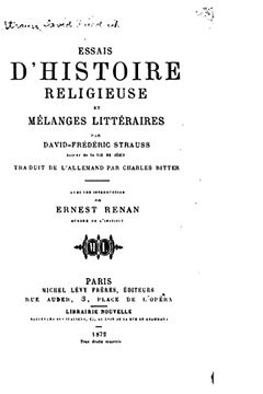 portada Essais D'histoire Religieuse et Mélanges Littéraires (in French)