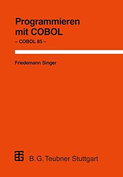 portada Programmieren Mit COBOL: Unter Besonderer Berücksichtigung Von COBOL 85 (en Alemán)
