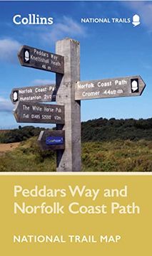 portada Peddars way and Norfolk Coast Path National Trail map