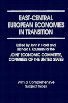 portada east-central european economies in transition (en Inglés)