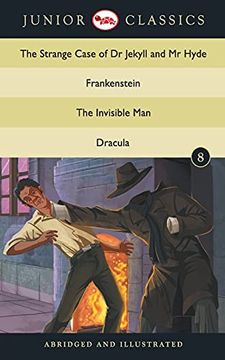 portada Junior Classic - Book 8 (The Strange Case of dr Jekyll and mr Hyde, Frankenstein, the Invisible Man, Dracula) (Junior Classics)