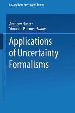 portada applications of uncertainty formalisms (en Inglés)