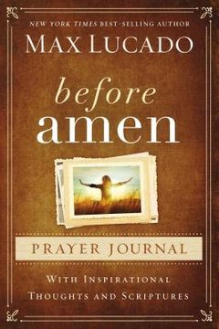 portada Before Amen Prayer Journal (en Inglés)