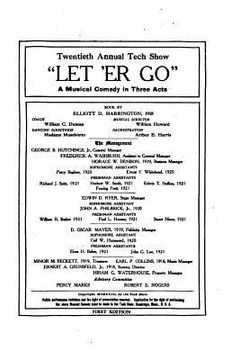 portada Let'er Go, A Musical Comedy in Three Acts
