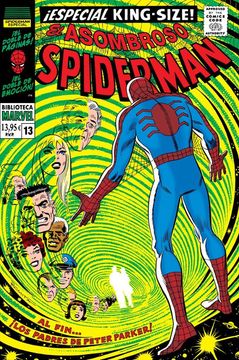 portada Biblioteca Marvel el Asombroso Spiderman 13. 1968