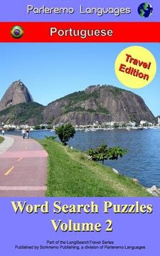 portada Parleremo Languages Word Search Puzzles Travel Edition Portuguese - Volume 2 (in Portuguese)