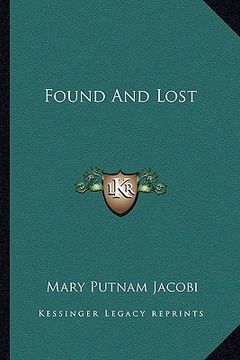 portada found and lost (en Inglés)