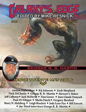 portada Galaxy's Edge Magazine: Issue 20, may 2016 (George r. R. Martin Special)