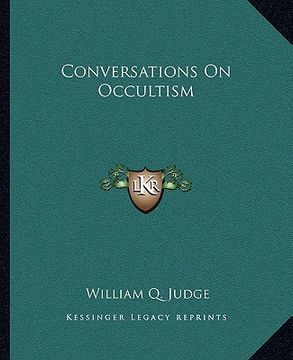 portada conversations on occultism (en Inglés)