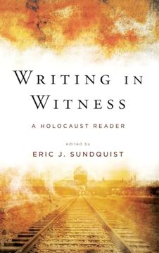 portada Writing in Witness: A Holocaust Reader (Suny Series in Contemporary Jewish Literature and Culture) (en Inglés)