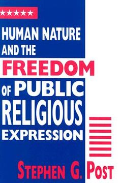 portada human nature freedom of public religio (en Inglés)