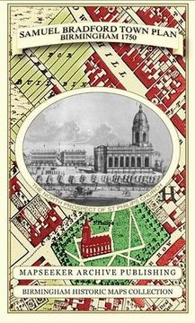 portada Samuel Bradford Town Plan Birmingham 1750 (Birmingham Historic Maps Collection) (en Inglés)