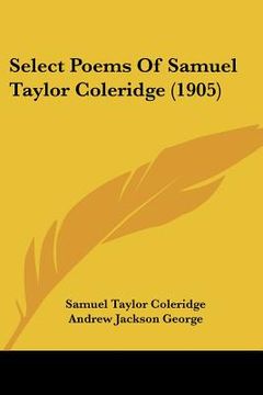 portada select poems of samuel taylor coleridge (1905)