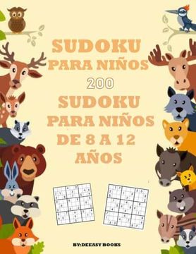 portada Libro de Sudokus Para Niños