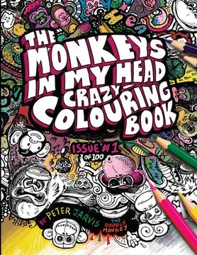 portada Monkeys in my head Crazy Colouring Book (en Inglés)