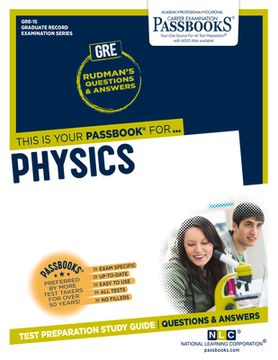 portada Physics (Gre-15): Passbooks Study Guide Volume 15 (en Inglés)