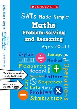portada Ks2 Maths Problem Solving Workbook: Supporting Maths Mastery for Ages 10-11 (Year 6) (Sats Made Simple) (en Inglés)