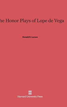 portada The Honor Plays of Lope de Vega (en Inglés)