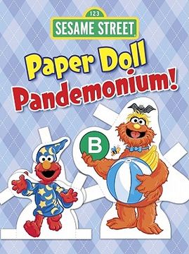 Libro sesame street paper doll pandemonium! De kwiat, ernie (ilt ...