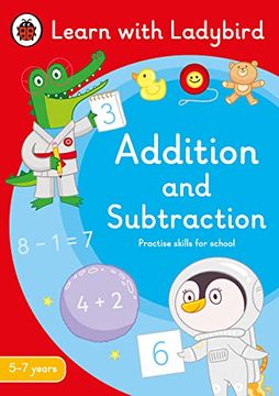 portada Addition and Subtraction: A Learn With Ladybird Activity Book 5-7 Years: Ideal for Home Learning (Ks1) (in English)