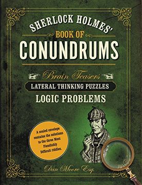 portada Sherlock Holmes' Book of Conundrums: Brain Teasers, Lateral Thinking Puzzles, Logic Problems (in English)