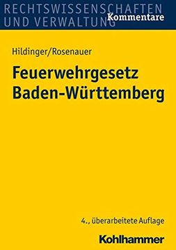 portada Feuerwehrgesetz Baden-Wurttemberg (en Alemán)