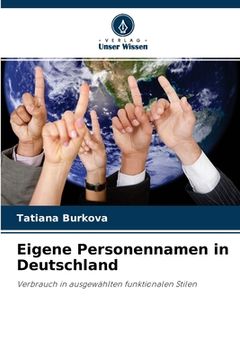 portada Eigene Personennamen in Deutschland (in German)