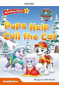 portada Paw Patrol: Paw Pups Help Cali the cat + Audio Patrulla Canina (Reading Stars)