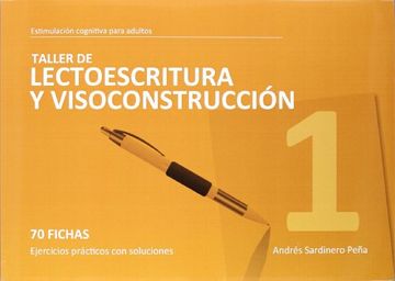 portada Taller de Lectoescritura y Visoconstruccion 1 (Estimu. Coginitiva Adultos) (in Spanish)