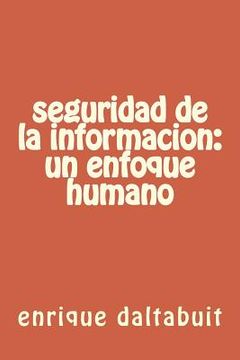 portada Seguridad De La Informacion: Factores Humanos (spanish Edition) (in Spanish)
