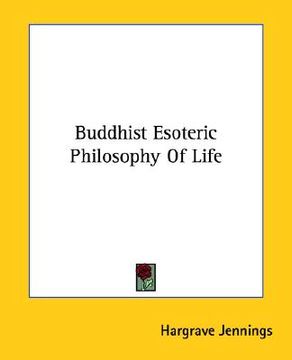 portada buddhist esoteric philosophy of life