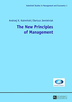 portada The new Principles of Management (Kozminski Studies in Management and Economics) (en Inglés)