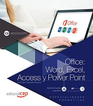 portada Office: Word, Excel, Access y Power Point (Adgg052Po). Especialidades Formativas