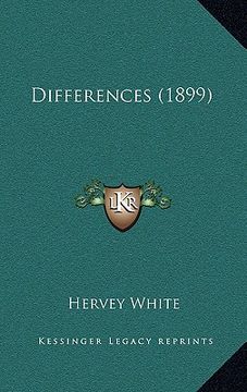 portada differences (1899) (en Inglés)