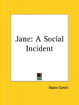 portada jane: a social incident (en Inglés)