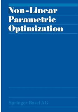 portada Non-Linear Parametric Optimization (en Inglés)