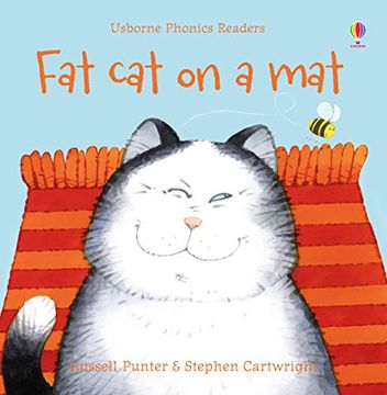 portada Fat cat on a mat - Phonics Readers (in English)