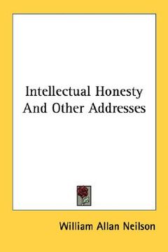portada intellectual honesty and other addresses (en Inglés)
