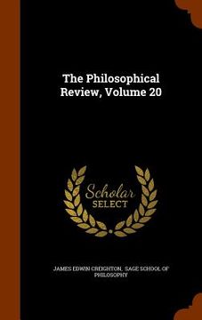portada The Philosophical Review, Volume 20