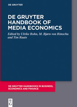 portada de Gruyter Handbook of Media Economics (en Inglés)