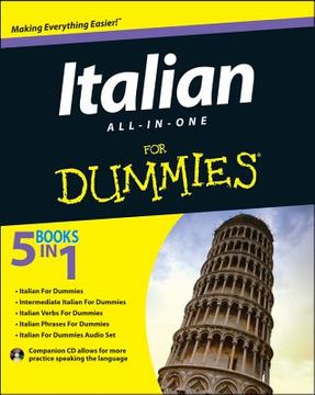 portada italian all-in-one for dummies with cd (en Inglés)