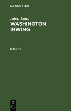 portada Washington Irwing Washington Irwing (German Edition) [Hardcover ] (en Alemán)