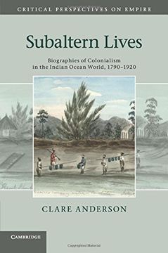 portada Subaltern Lives (Critical Perspectives on Empire) (in English)