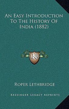 portada an easy introduction to the history of india (1882) (in English)