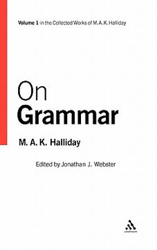 portada on grammar: volume 1 (en Inglés)